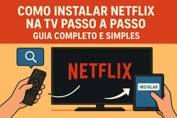 Como Instalar Netflix na TV Passo a Passo: Guia Completo e Simples